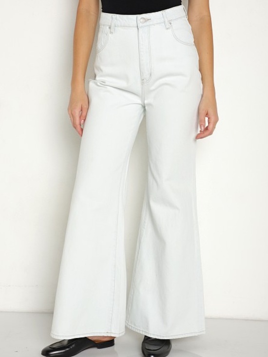 ROLLA'S Denim - ROLLA'S Elle Super Flare Jeans — Cream